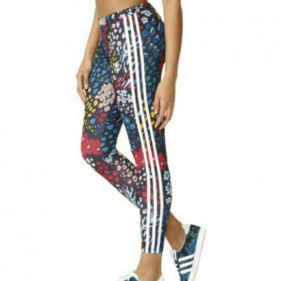 adidas floral jumpsuit